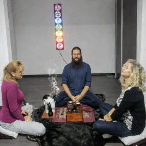 Teaszertartás a miskolci Nirvána Jógastúdióban